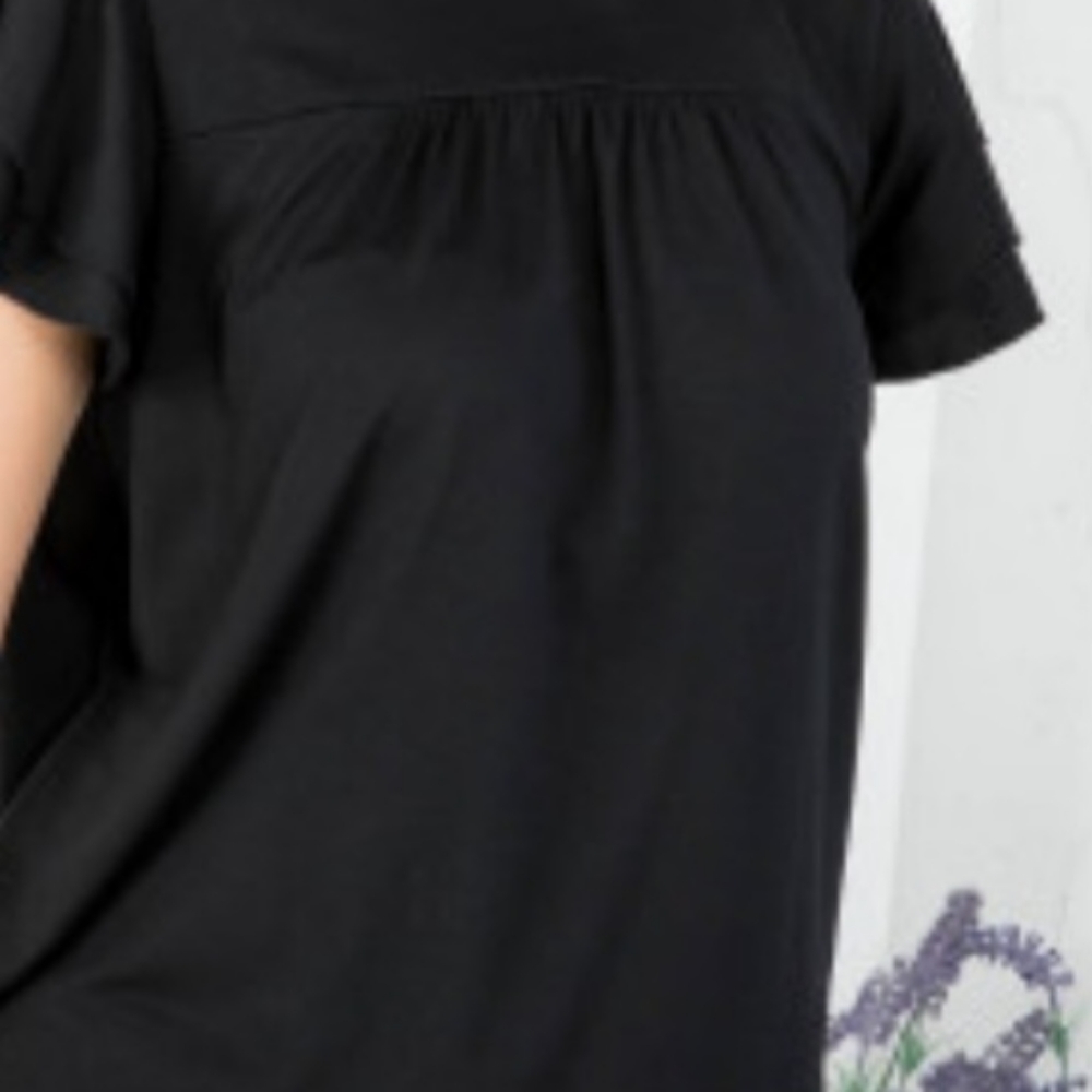 NWT Ruffle Sleeve Blouse - Picture 4 of 4